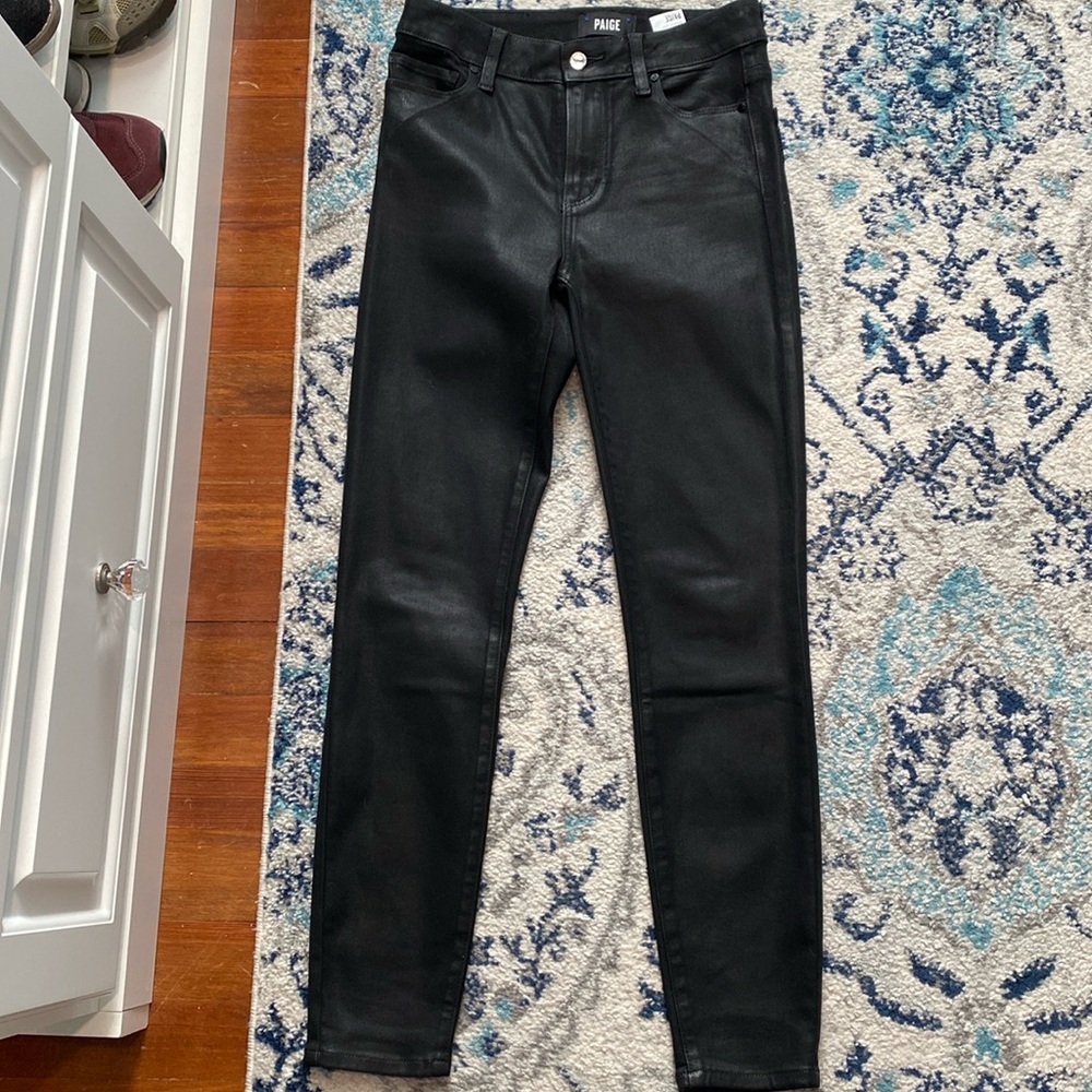 Paige High Rise Muse Lux Coated